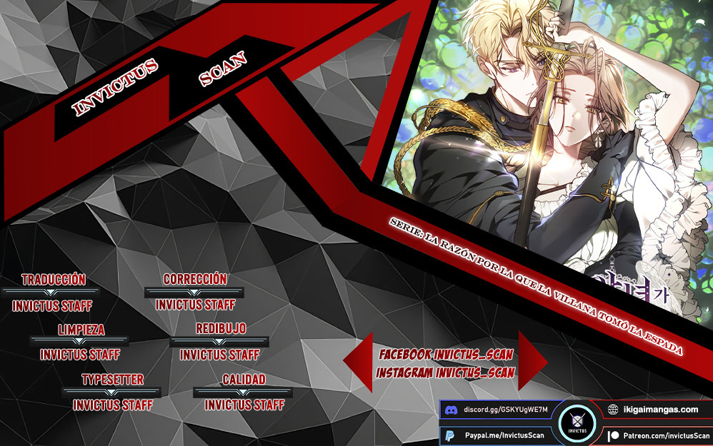 La razón por la que la villana tomó la espada - Capítulo 46 - Página 1 - Cartel Manhwa | Sumérgete en Historias Sin Límites