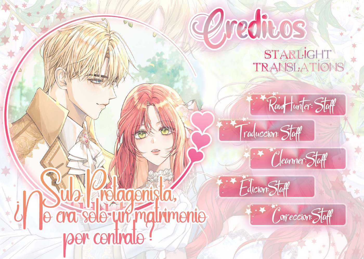 Sub Protagonista, ¿No era solo un matrimonio por contrato? - Capítulo 15 - Página 1 - LectorTMOo