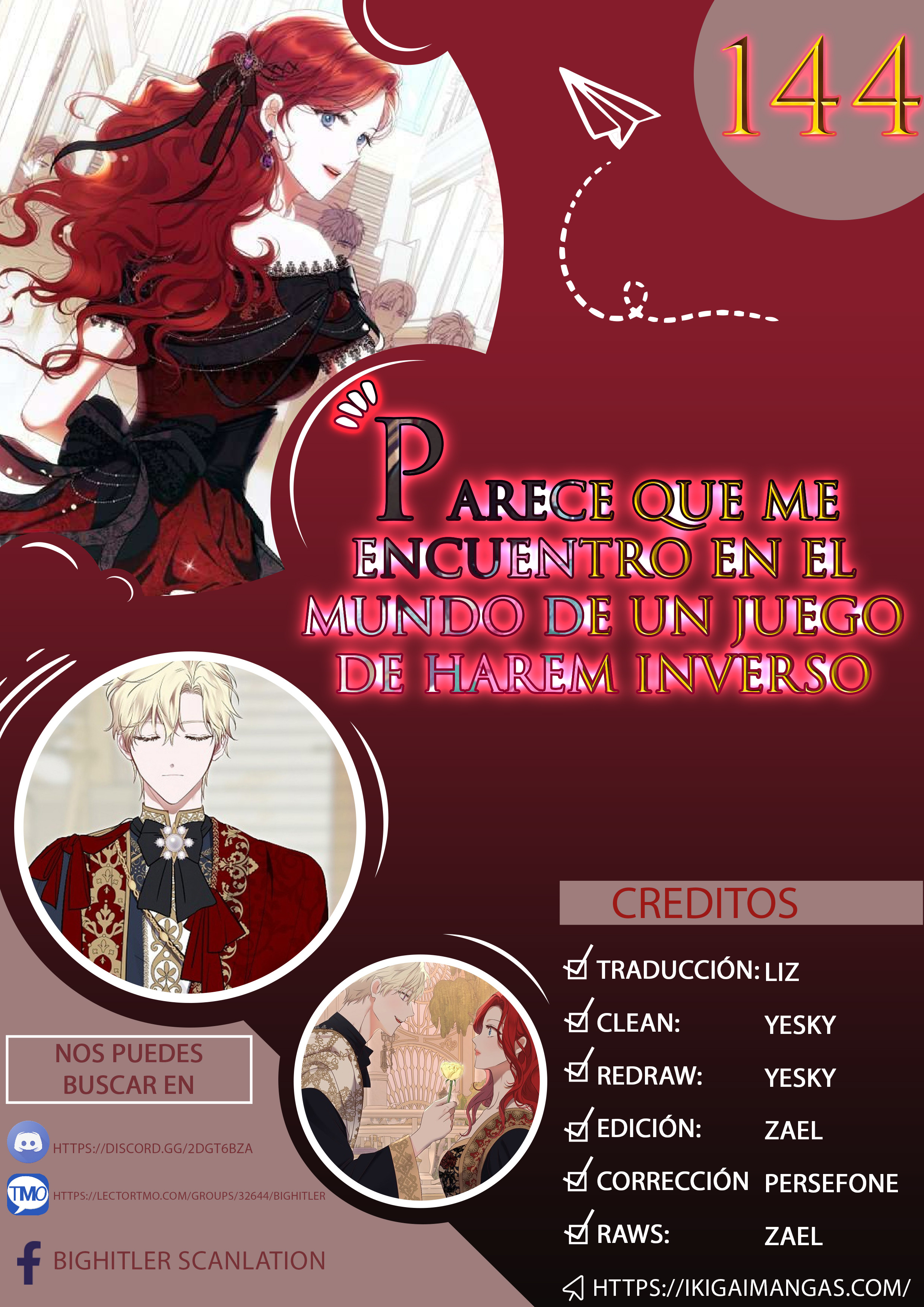 Parece que me encuentro en el mundo de un juego de harem inverso - Capítulo 144 - Página 1 - Cartel Manhwa | Sumérgete en Historias Sin Límites
